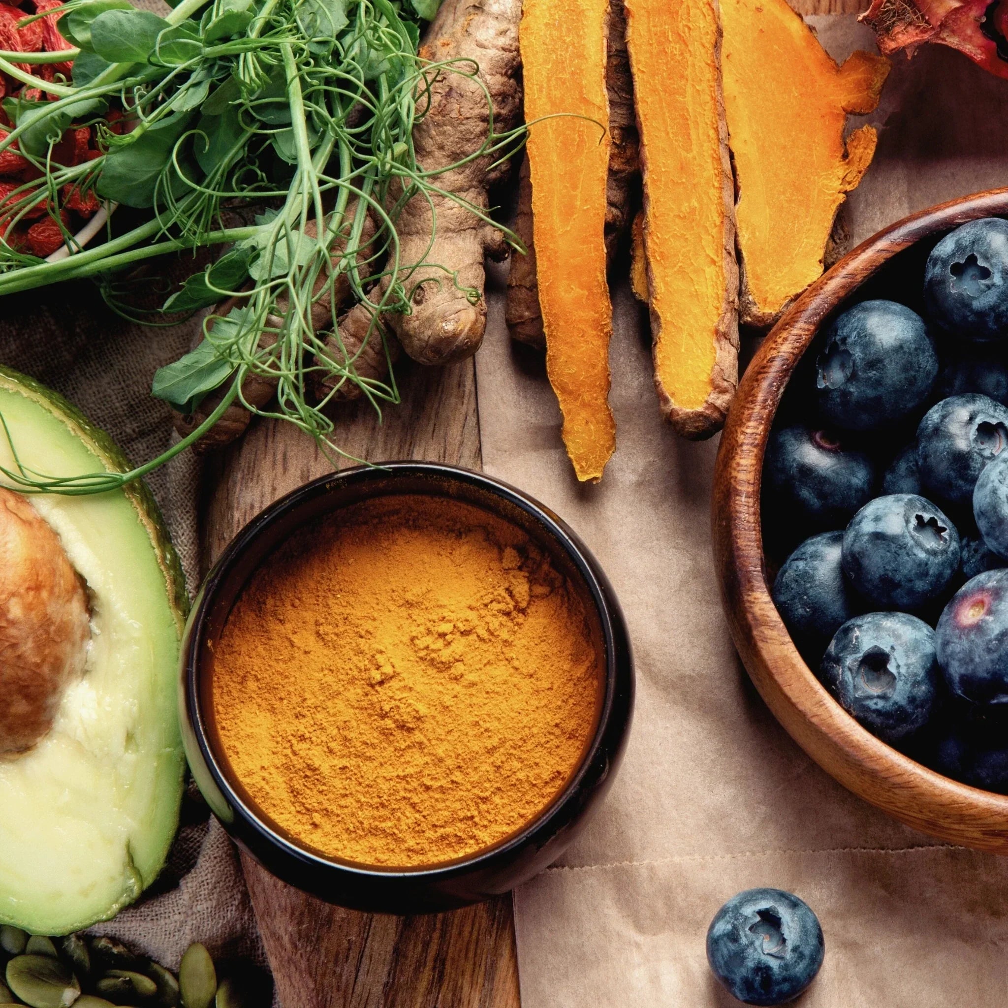 Die Top 10 entzündungshemmenden Lebensmittel